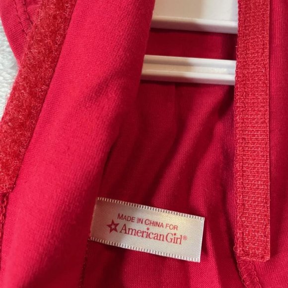 American Girl W076-MF1A 2016 Red Doll Tee Shirt Retired MALL OF AMERICA New - Picture 5 of 8
